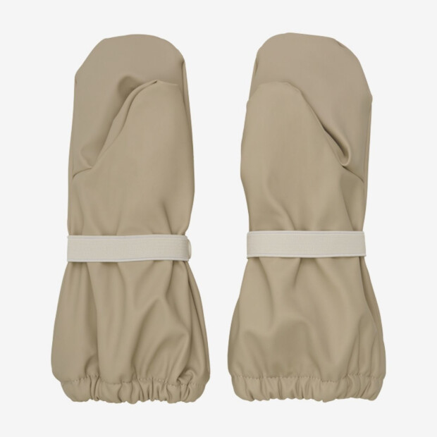 CeLaVi gefütterte, wasserdichte Fleece Handschuhe Fäustlinge – White Pepper