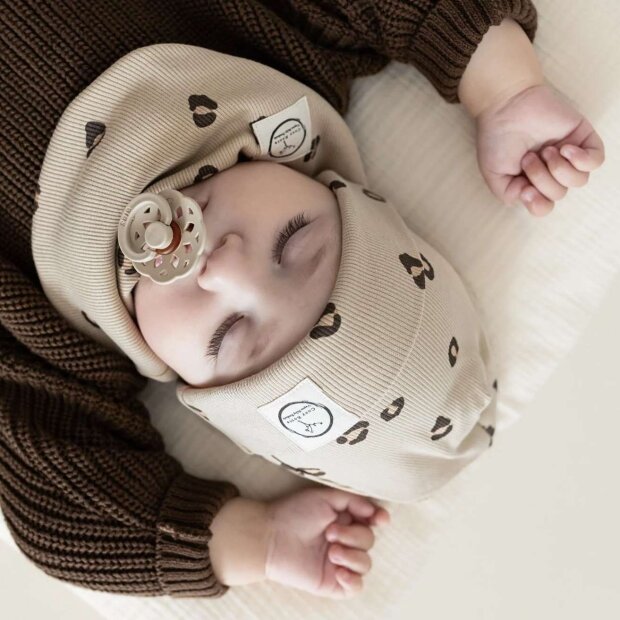 cosy roots Organic Rib Beanie - Leo