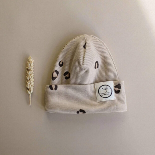 cosy roots Organic Rib Beanie - Leo