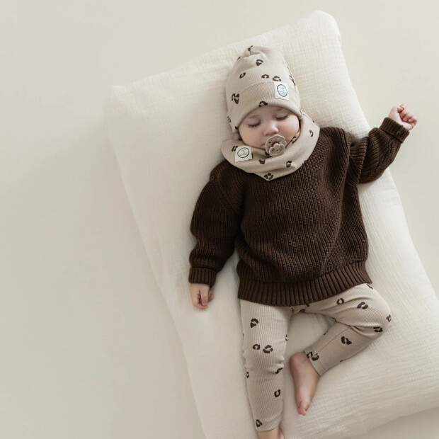 cosy roots Organic Rib Scarf Schal - Leo one size (0-99Y)