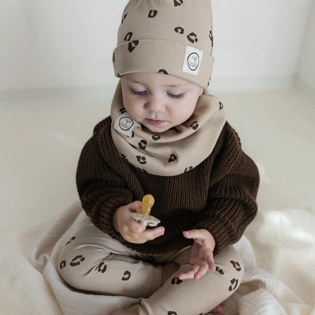 cosy roots Organic Rib Scarf Schal - Leo one size (0-99Y)