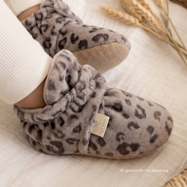 cosy roots Organic Nicky Booties - Leo