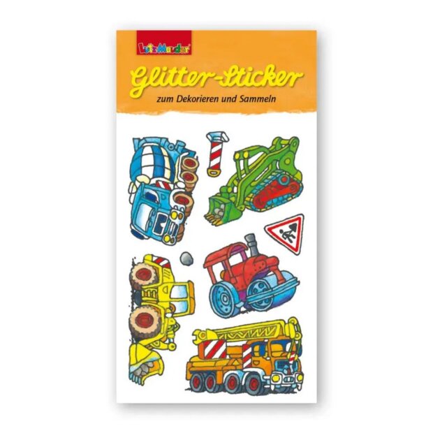 Lutz Mauder Glitter-Sticker Baustelle 4