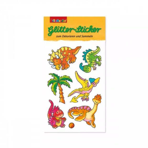 Lutz Mauder Glitter-Sticker Dinosaurier 4