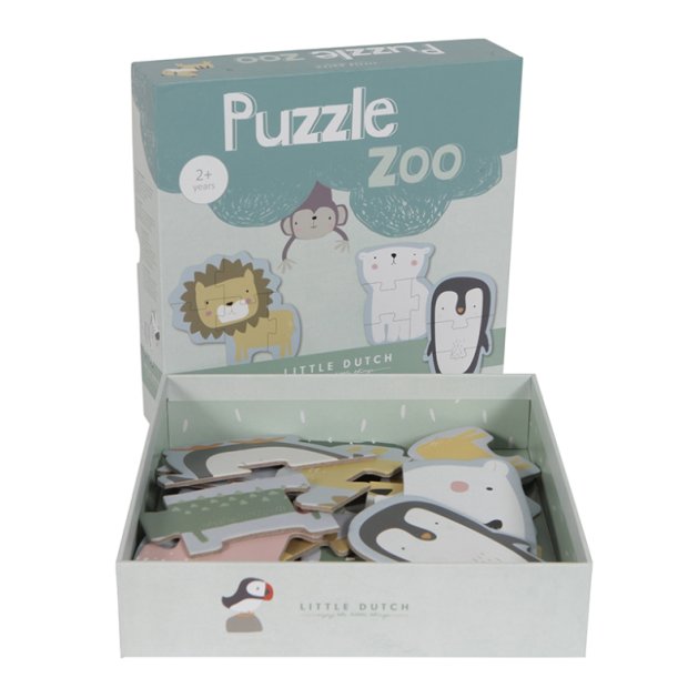 Puzzle Zoo mit Tieren von Little Dutch