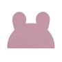 Silikon Platzset - Hase Altrosa/ Dusty Pink von We Might Be Tiny