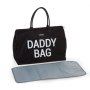 Daddy Bag Wickeltasche Schwarz von Childhome