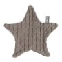 Kuscheltuch Stern Taupe Cable Babys Only