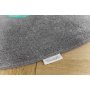 Waschbarer Teppich XOXO Grau rund von Minividuals