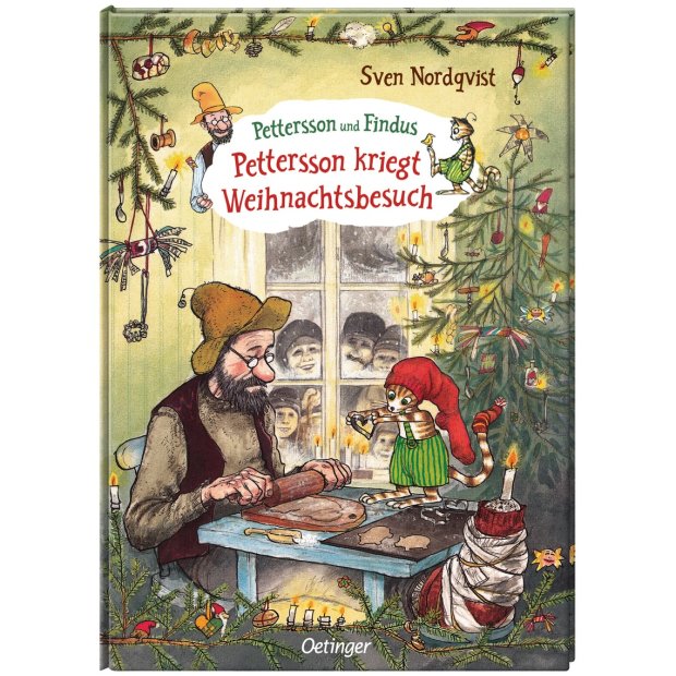 Kinderbuch Pettersson kriegt Weihnachtsbesuch von Oetinger