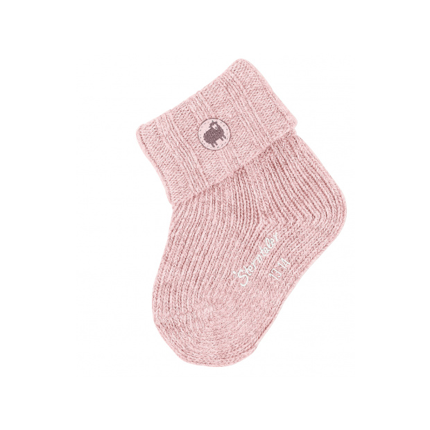 Woll Babysöckchen Rosa Blush von Sterntaler