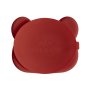 Silikon Menüteller Stickie Bär - Rost Rot von We Might Be Tiny