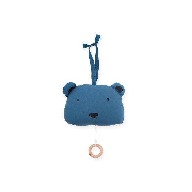 Spieluhr Bär - Animal Club Blau von Jollein