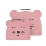 Koffer Set Maus - Animal Club Rosa von Jollein