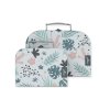 Koffer Set Mint Rosa - Leaves von Jollein
