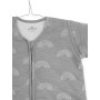 Schlafsack 4 Jahreszeiten 110 cm - Regenbogen Grau mit abnehmbaren Ärmeln von Jollein