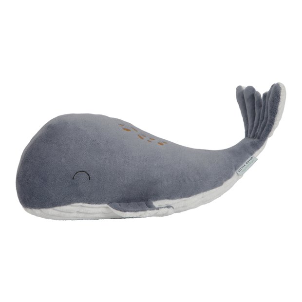 Kuscheltier Wal Groß 40cm - Ocean Blue von Little Dutch