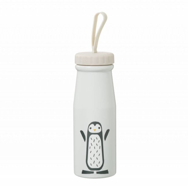 Thermosflasche - Pinguin Weiß von Fresk