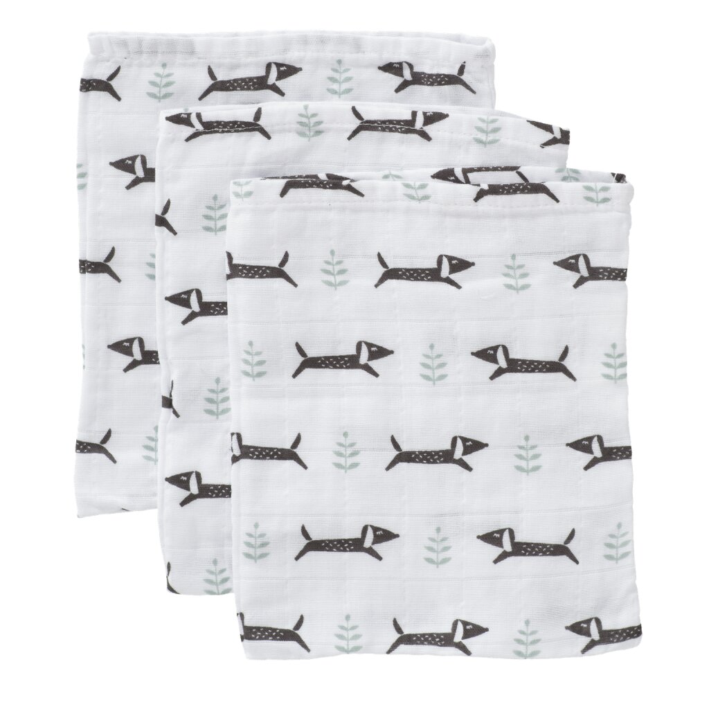 Waschlappen Hund Grün von Fresk my lovely fashion, 8,95