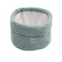 Aufbewahrungs- Korb - Mint Knit von Jollein