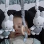 Kinderwagen- & Babyschalenkette - Miffy Mint von Tiamo