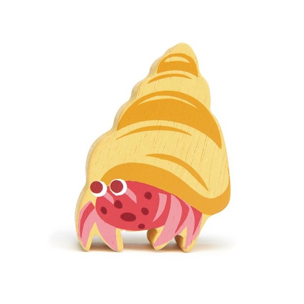 Holz Tier - Einsiedlerkrebs von tender leaf toys