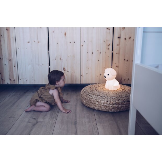 Kinderzimmer Nachtlicht - Hund Snuffy LED 30cm von Mr. Maria