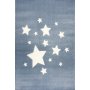 Kinder Teppich Sterne - Blau 120x180cm von Scandicliving