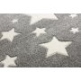 Kinder Teppich Sterne - Grau 120x180cm von Scandicliving