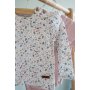 Baby Shirt langarm Allover - Spring Flowers von Little Dutch 68