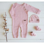 Baby Mütze - Pink Melange von Little Dutch 2 (3-6M)
