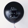 XL Gender Reveal Luftballon Little Sister or Little Brother? von Ginger Ray
