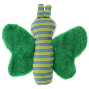 Raschel Schmetterling grün