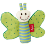 Raschel Schmetterling grün