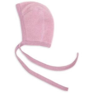Baby Mütze Häubchen 100% Schurwolle - Rosenholz...