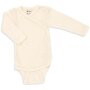 Engel Natur Wolle Seide Baby Wickelbody langarm, GOTS - natur