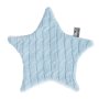 Kuscheltuch Sterne Baby Blau Cable Babys Only