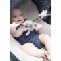 Kinderwagen- & Babyschalenkette Grau Bär und Sterne von Babys Only