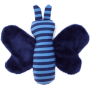 Baby Raschel Schmetterling blau