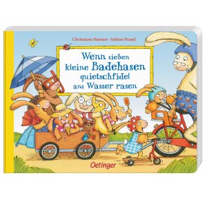 Buch Wenn sieben kleine Badehasen quietschfidel ans...