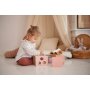 Holz-Sortierspielzeug shell pink