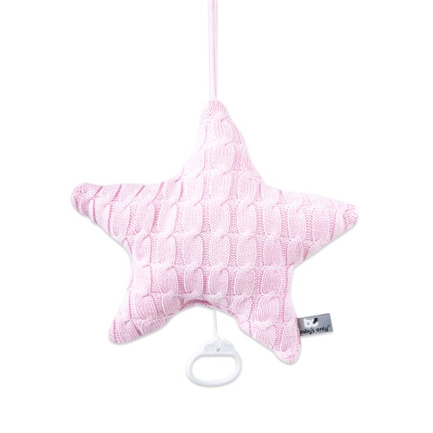 Spieluhr Stern Cable Baby Rosa