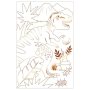 2er-Set Ausmal-Plakat Dinosaurier von Meri Meri