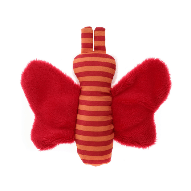 Raschel Schmetterling orange