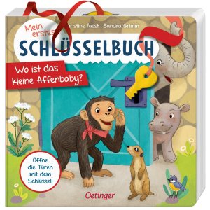 Mein erstes Schlüsselbuch Affenbaby von Oetinger