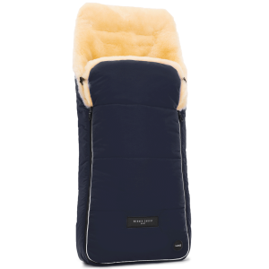 Christ AROSA Luxe Lammfell Fußsack schwarz