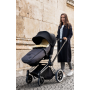 Christ AROSA Luxe Lammfell Fußsack schwarz
