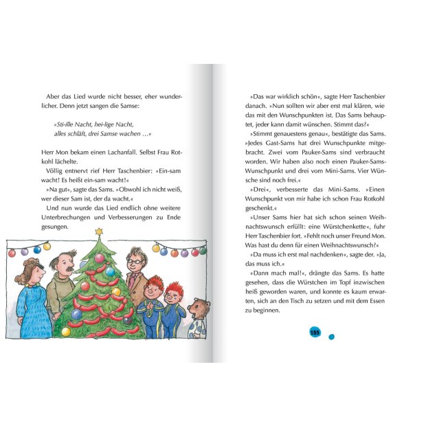 Das Sams 9. Das Sams feiert Weihnachten von Oetinger