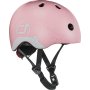 Kinder Helm XXS reflective Rosa von Scoot and Ride