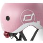 Kinder Helm XXS reflective Rosa von Scoot and Ride